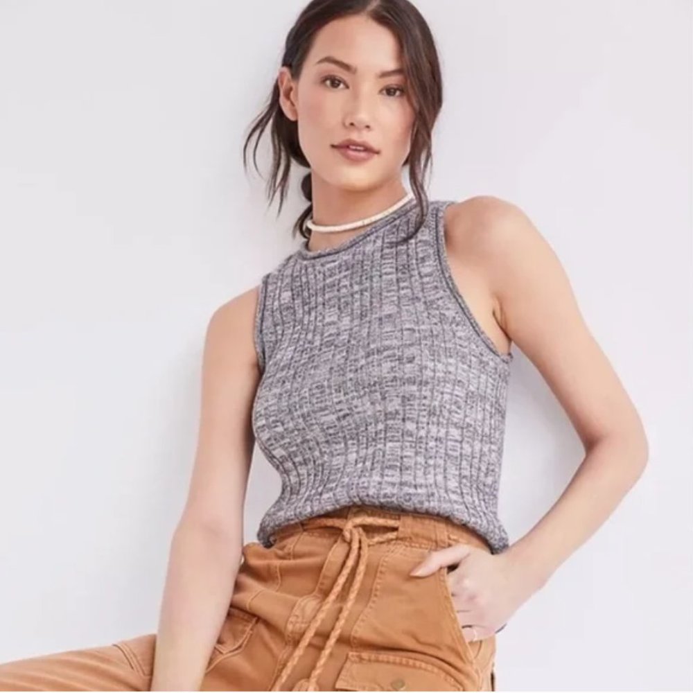 Anthropologie Pilcro crewneck sweater tank